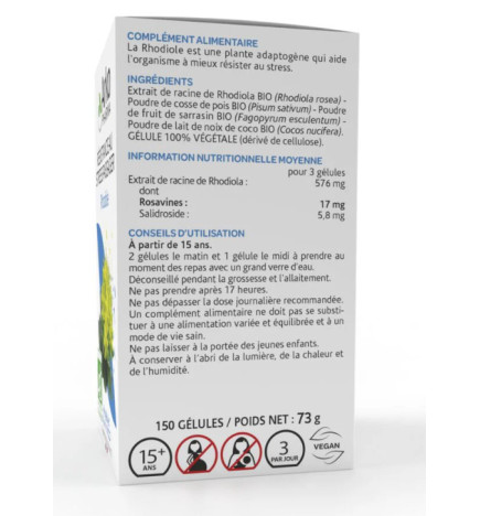 ARKOG RHODIOLE BIO GELUL 45