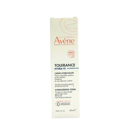 Tolérance Hydra-10 Crème Hydratante Visage – Peaux Sèches à Très Sèches 40 mL