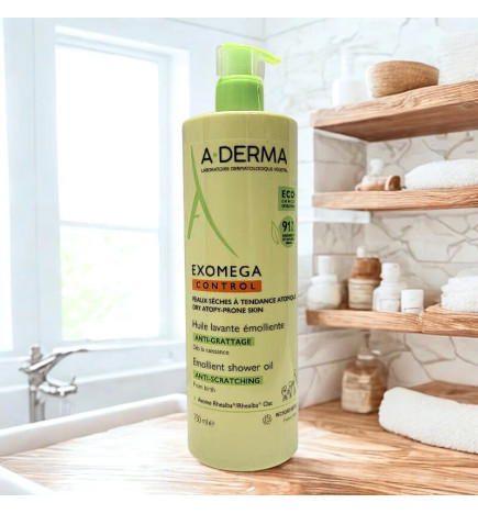 HUILE LAVANTE EMOLLIENTE - EXOMEGA CONTROL - A-DERMA - 750mL
