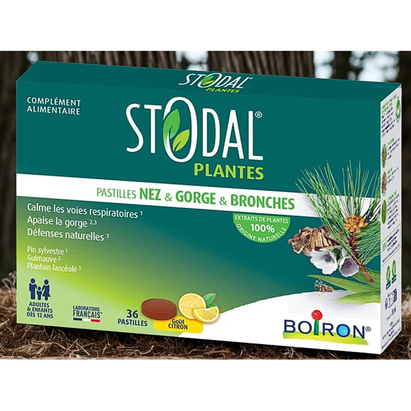 STODAL® Plantes Boiron –36 pastilles fruits rouges STODAL® Plantes Boiron –36 pastilles fruits rouges