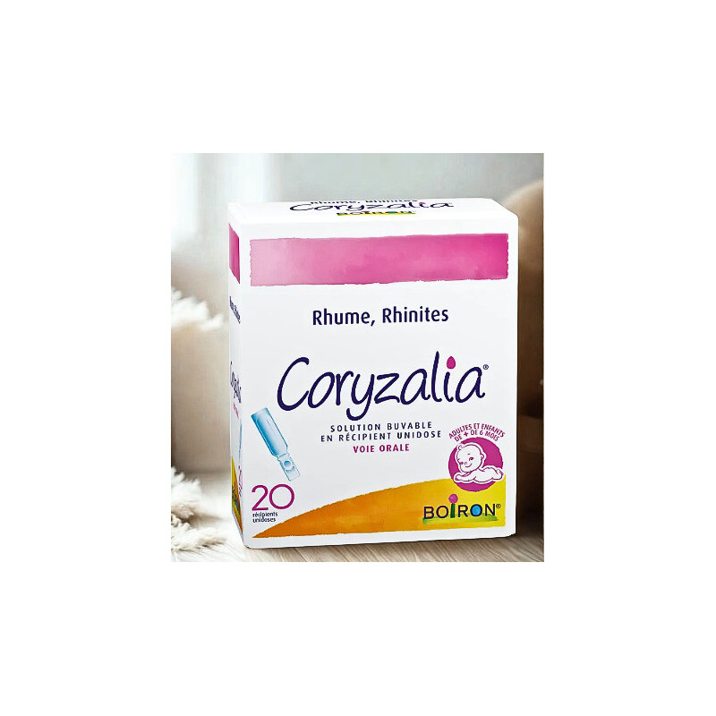 CORYZALIA Boiron – Solution buvable – 20 récipients unidoses CORYZALIA Boiron – Solution buvable – 20 récipients unidoses