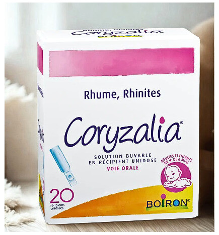 CORYZALIA Boiron – Solution buvable – 20 récipients unidoses