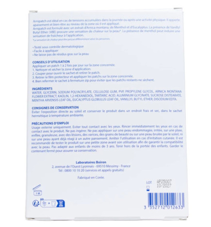 ARNIPATCH APAIS&CHAUFF 10X12CM 5