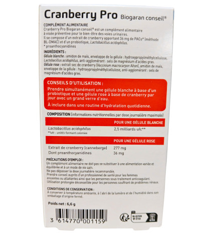 CRANBERRY PRO BIOG CONSEIL GELUL14