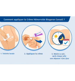Comment appliquer la Crème Hémorroïde Biogaran Conseil pour un soulagement rapide