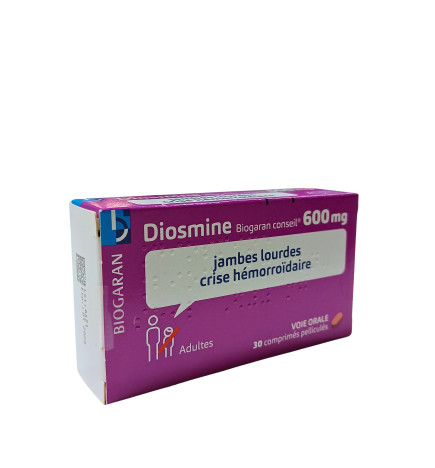 DIOSMINE BGR CONS 600mg Cpr pell B/30