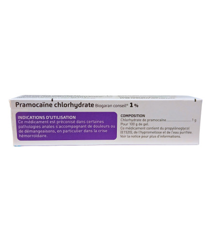 PRAMOCAÏNE CHLORHYDRATE 1% BIOGARAN CONSEIL Tube de 30g