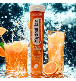 Comprimé effervescent Hydrafizz se dissolvant rapidement pour une hydratation efficace
