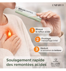 LA PHARMACIE DU LAYON Reflux Control Stick 20 sticks
