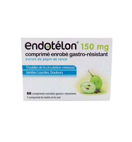 ENDOTELON 150MG BOITE DE 60 COMPRIMES