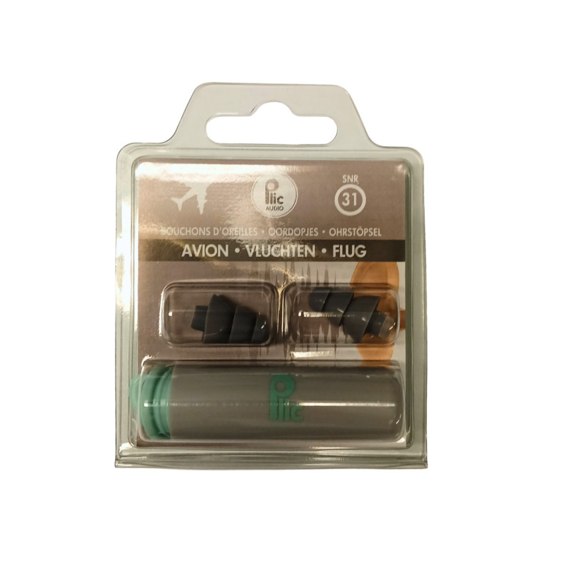 PLIC AUDIO AVION - BOUCHONS D'OREILLE PLIC AUDIO AVION - BOUCHONS D'OREILLE