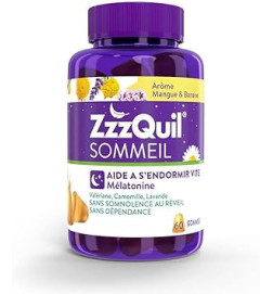 ZZZQUIL SOMMEIL MANG/BANA GOMME 60