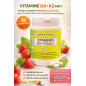 COSBASE Vitamine D3 + K2 MK7 – 90 comprimés goût fraise COSBASE Vitamine D3 + K2 MK7 – 90 comprimés goût fraise