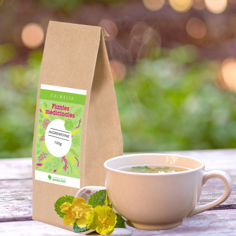 Calmelia Tisane Aigremoine Plante 100 g – Marque Verte Calmelia Tisane Aigremoine Plante 100 g – Marque Verte