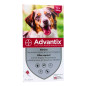 Advantix Chien 10 à 25 kg – Antiparasitaire Puces, Tiques & Moustiques | Boîte 6 Pipettes Advantix Chien 10 à 25 kg – Antiparasitaire Puces, Tiques & Moustiques | Boîte 6 Pipettes