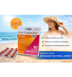 ARKOPHARMA PHYTOBRONZ Solaire 60 capsules