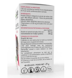 ARKOPHARMA AIL NOIR BIO ARKOGELULES 40 gélules