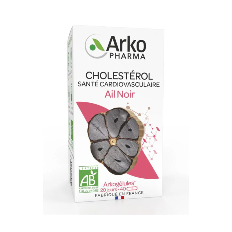 ARKOPHARMA AIL NOIR BIO ARKOGELULES 40 gélules