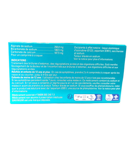GAVINIUM COMPRIMES A CROQUER /24