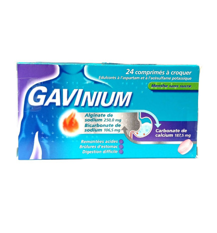 GAVINIUM COMPRIMES A CROQUER /24