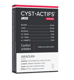 CYSTIFLASH ARAGAN BTE DE 10