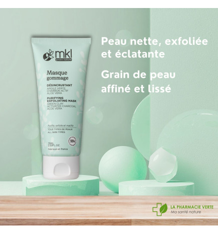 MKL MASQUE GOMMAGE DESINCRUSTANT BIO BIO 75ML