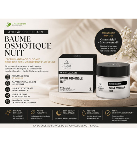 LA PHARMACIE DU LAYON Recharge Baume osmotique Nuit 50 ML