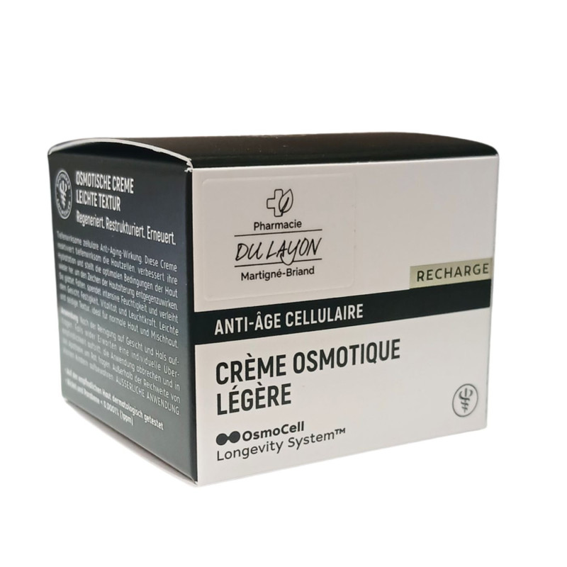 LA PHARMACIE DU LAYON UNIFARCO RECHARGE Crème Osmotique légère 50mL LA PHARMACIE DU LAYON UNIFARCO RECHARGE Crème Osmotique légère 50mL