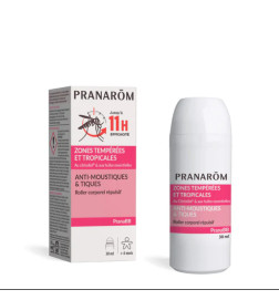 PranaBB Roll-On Anti-Moustiques Pranarôm 30 ml pour protéger toute la famille des piqûres de moustiques.