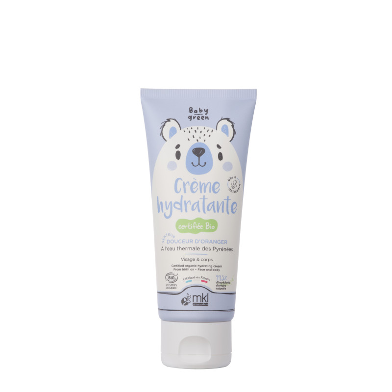 MKL BABY GREEN crème hydratante BIO 100ML MKL BABY GREEN crème hydratante BIO 100ML
