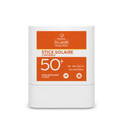 STICK SOLAIRE ZONES SENSIBLES 50+ LA PHARMACIE DU LAYON