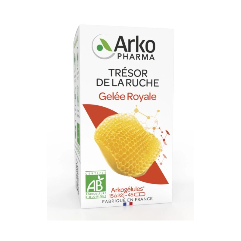 Arkogélules Gelée Royale BIO 45 gélules – Arkopharma