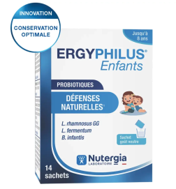 ERGYPHILUS ENFANTS Nutergia 14 sachets |Immunité, croissance|