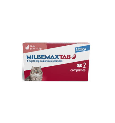 MILBEMAXTAB CHAT 2 Comprimés