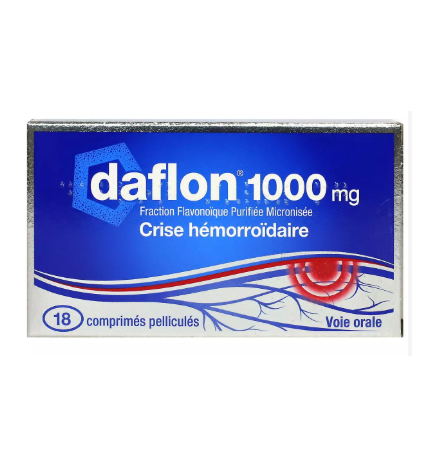 DAFLON 1000mg 18 comprimés