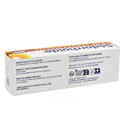 SEDORRHOIDE Crème rectale tube de 30g