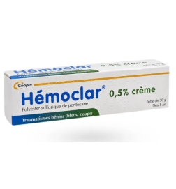 HEMOCLAR 0,50% Crème Tube 30g