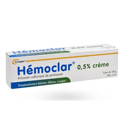 HEMOCLAR 0,50% Crème Tube 30g