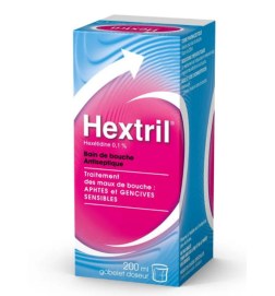 HEXTRIL 0,1% BAIN DE BOUCHE JOHNSON & JOHNSON flacon 200 ml