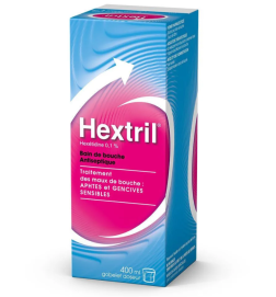 HEXTRIL 0,1% BAIN DE BOUCHE Flacon de 400 ml