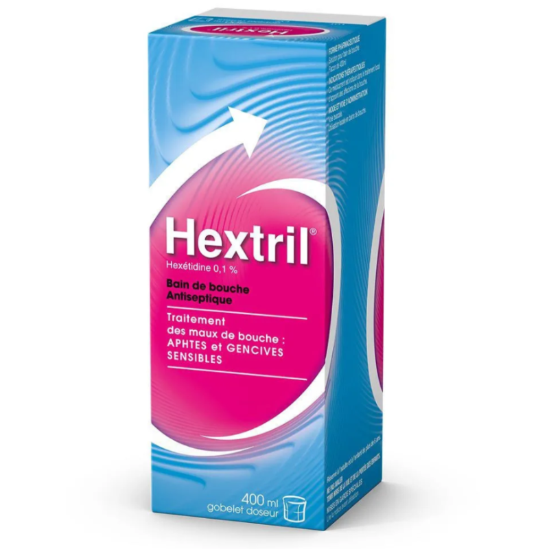 HEXTRIL 0,1% BAIN DE BOUCHE 400 ml