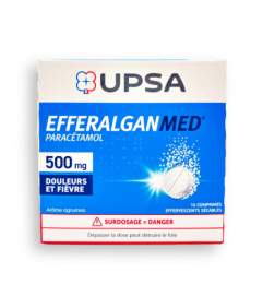EFFERALGAN UPSA 500 mg Boite de 16 comprimés effervescents