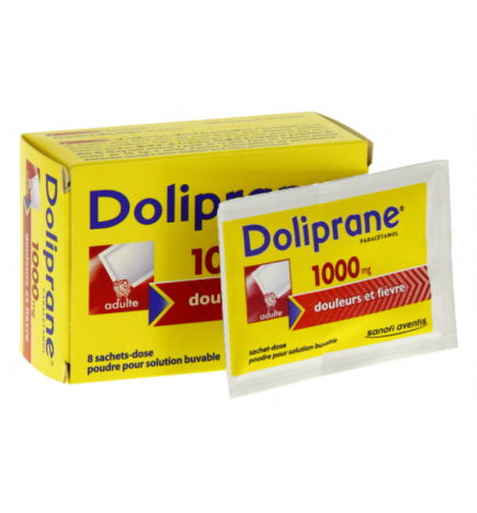 DOLIPRANE 1000mg 8 SACHETS DOSE |Douleurs et fièvre
