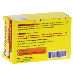 DOLIPRANE 1000mg 8 SACHETS DOSE |Douleurs et fièvre