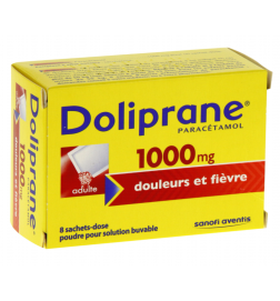 DOLIPRANE 1000MG SACHET
