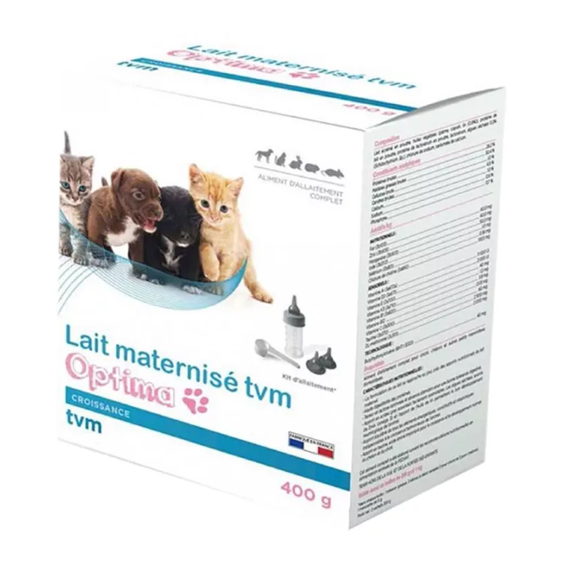 TVM Optima LAIT MATERNISE Chiot et Chaton 400G TVM Optima LAIT MATERNISE Chiot et Chaton 400G