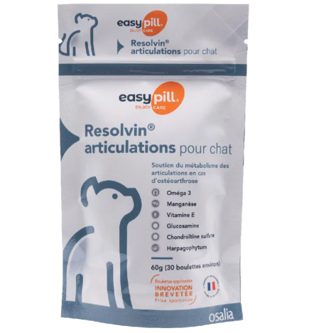 EASYPILL CHAT RESOLVIN ARTICULATIONS 30 Boulettes