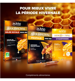 ARKOROYAL Propolis 1000 mg – 10 ampoules