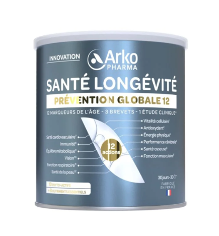 Arkopharma Prévention globale 12 – Longévité