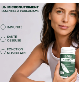 Vitamine D3 végétale issue du Lichen des Rennes – Arkopharma